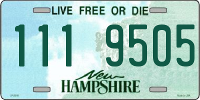 NH license plate 1119505