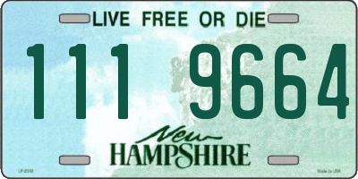 NH license plate 1119664