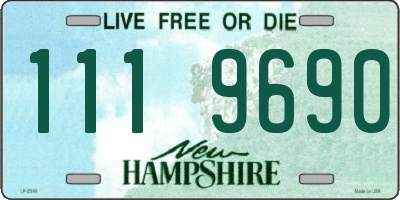 NH license plate 1119690