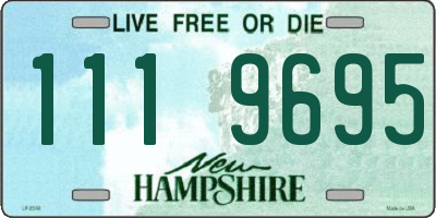 NH license plate 1119695