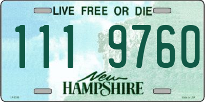 NH license plate 1119760