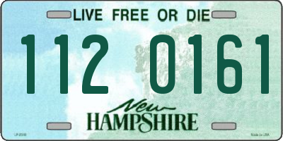 NH license plate 1120161