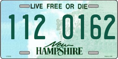 NH license plate 1120162