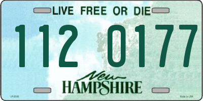NH license plate 1120177