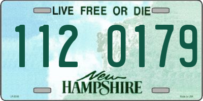 NH license plate 1120179