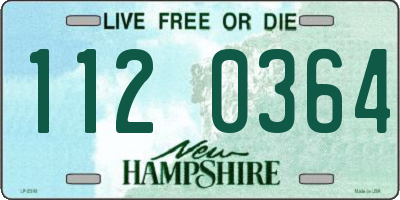NH license plate 1120364