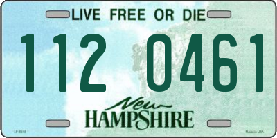 NH license plate 1120461