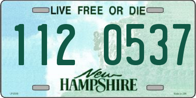 NH license plate 1120537