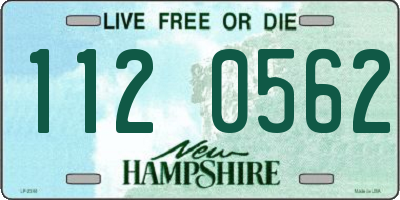 NH license plate 1120562