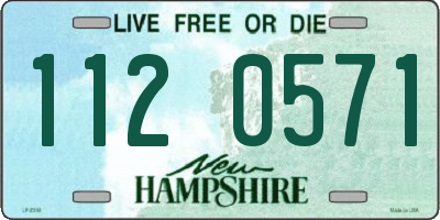 NH license plate 1120571