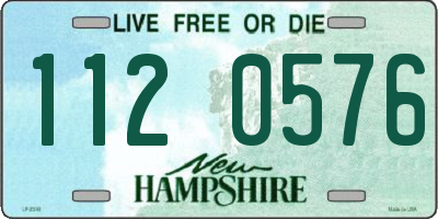 NH license plate 1120576