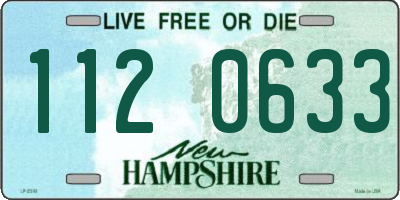 NH license plate 1120633