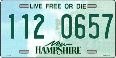 NH license plate 1120657