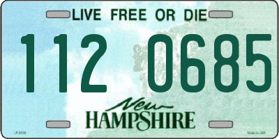 NH license plate 1120685