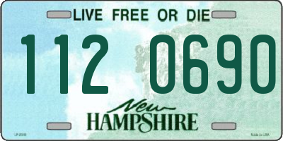NH license plate 1120690