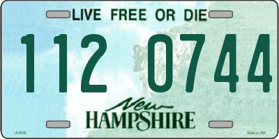 NH license plate 1120744