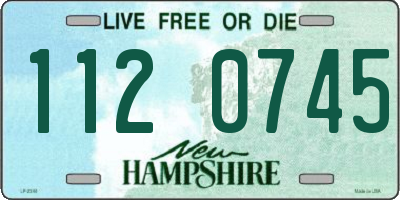 NH license plate 1120745