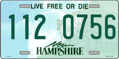 NH license plate 1120756