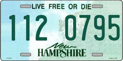 NH license plate 1120795