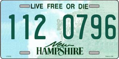 NH license plate 1120796