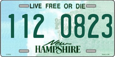 NH license plate 1120823