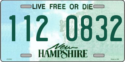 NH license plate 1120832