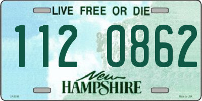 NH license plate 1120862