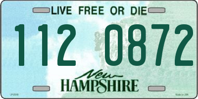 NH license plate 1120872