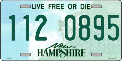 NH license plate 1120895
