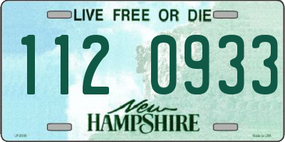 NH license plate 1120933
