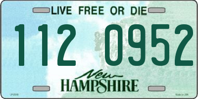 NH license plate 1120952