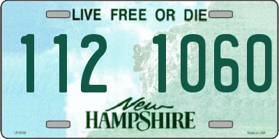 NH license plate 1121060
