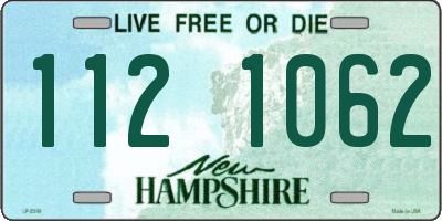 NH license plate 1121062