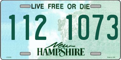 NH license plate 1121073