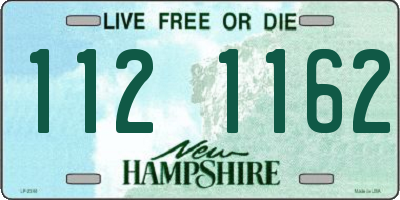 NH license plate 1121162