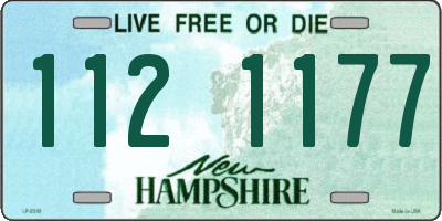 NH license plate 1121177