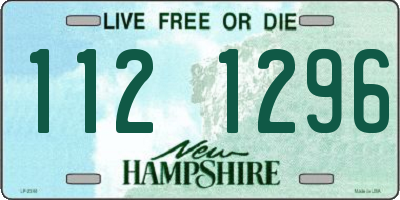 NH license plate 1121296