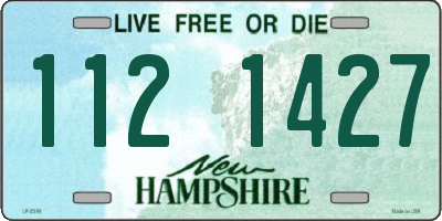 NH license plate 1121427