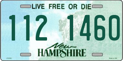 NH license plate 1121460