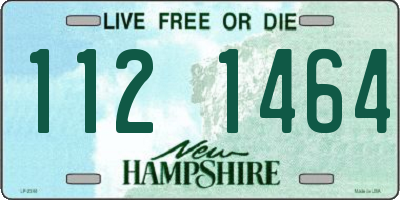 NH license plate 1121464