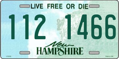 NH license plate 1121466