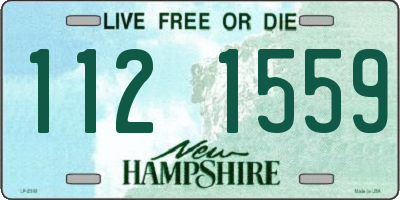 NH license plate 1121559