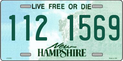 NH license plate 1121569