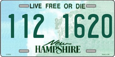 NH license plate 1121620