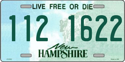 NH license plate 1121622
