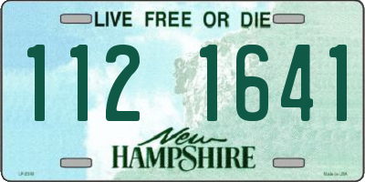 NH license plate 1121641