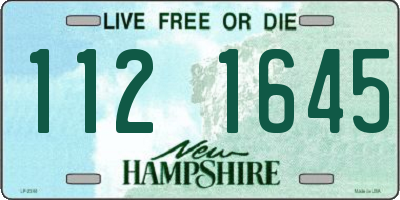 NH license plate 1121645