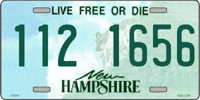 NH license plate 1121656