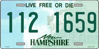 NH license plate 1121659