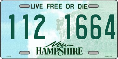 NH license plate 1121664